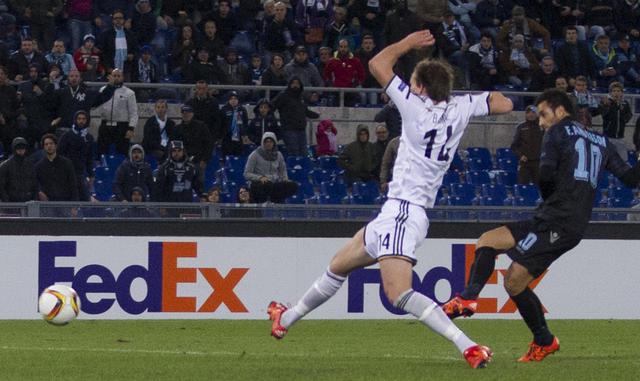 La Lazio vola in Europa League: 3-1 al Rosenbog