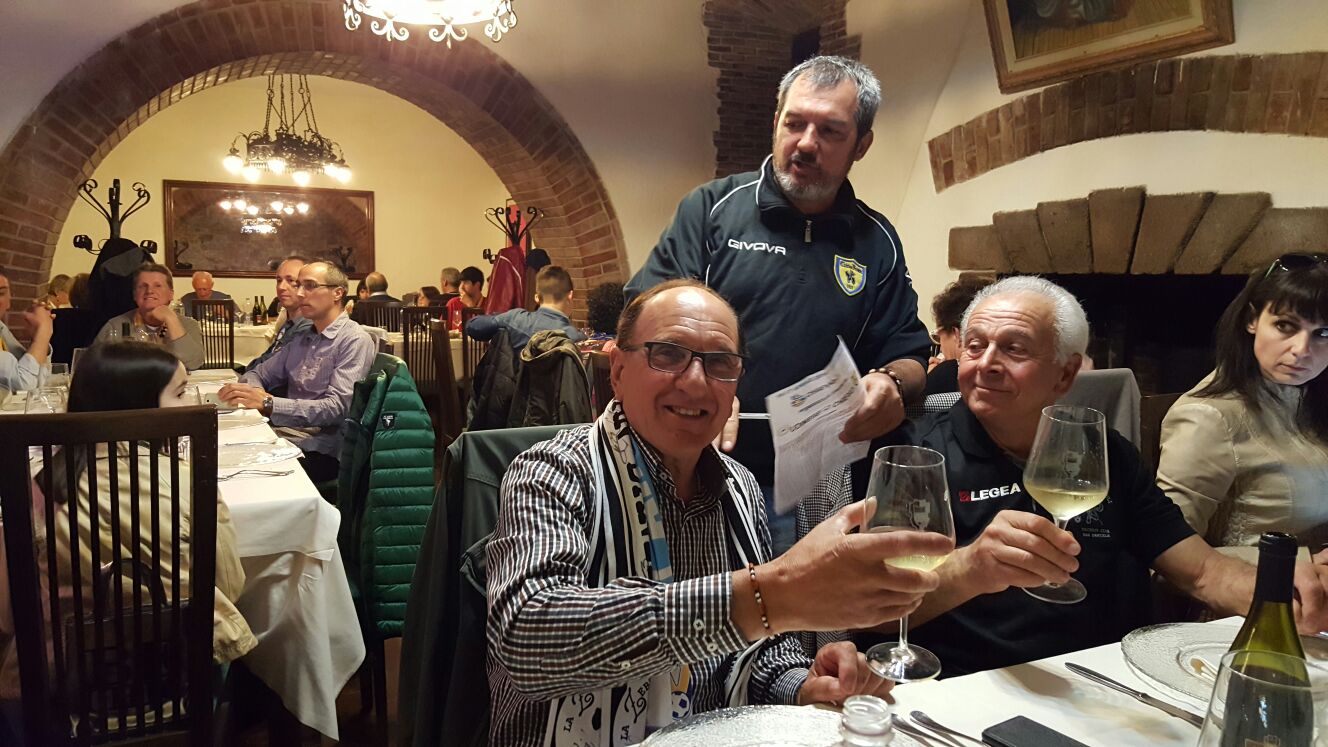 Tifosi di Udinese e Chievo: una cena tra amici